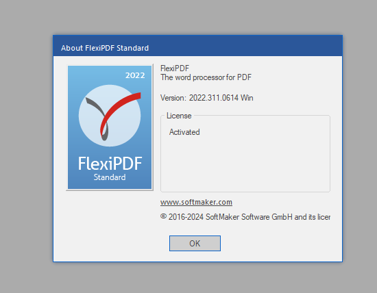 Miễn phí bản quyền FlexiPDF Standard 2022